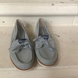 grey Sperry Top-Sider